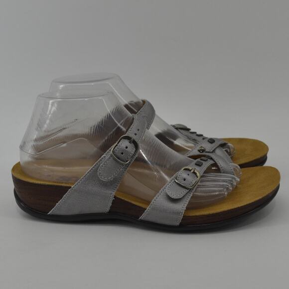 SAS Jett Toe Loop Slide Women's Sandals USA Size 9.5M Gray - Picture 6 of 14